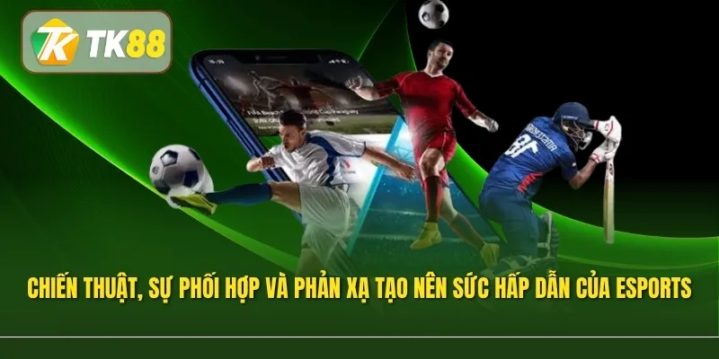 Chiến thuật, sự phối hợp và phản xạ là những yếu tố tạo nên sức hấp dẫn của Esports