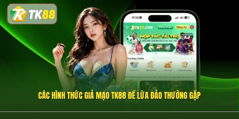 Các hình thức giả mạo TK88 để lừa đảo thường gặp
